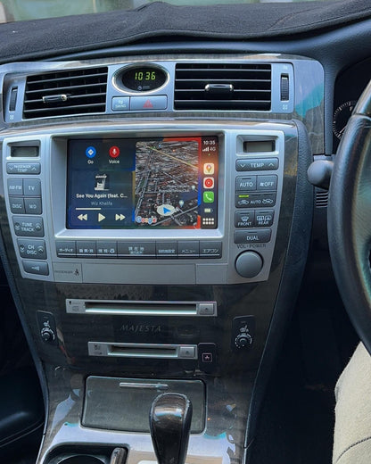 CrownFocus 2006-2007 Toyota Crown Majesta UZS186s2 wireless Apple CarPlay Integration kits - CrownFocus