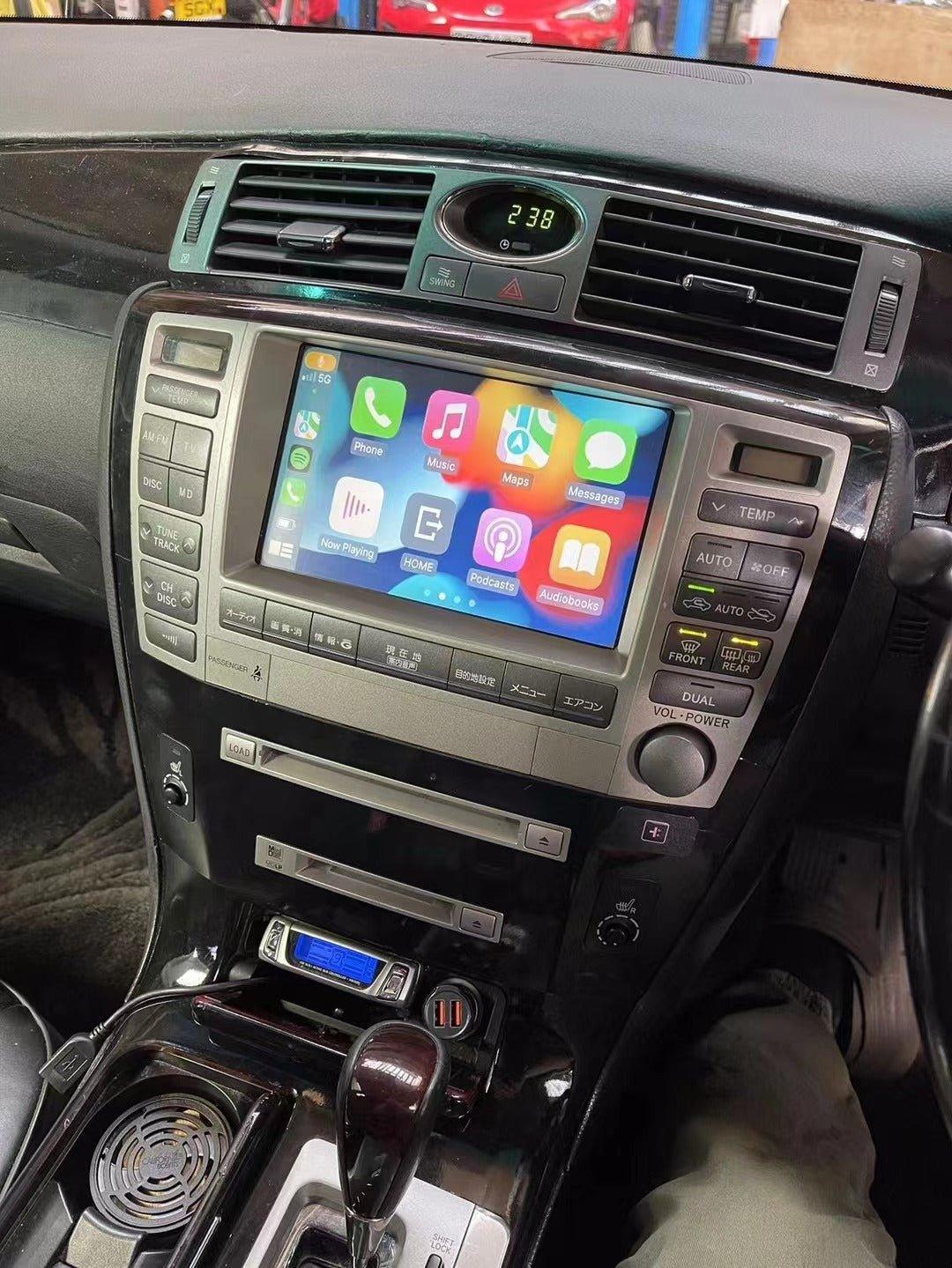 CrownFocus 2006-2007 Toyota Crown Majesta UZS186s2 wireless Apple CarPlay Integration kits - CrownFocus