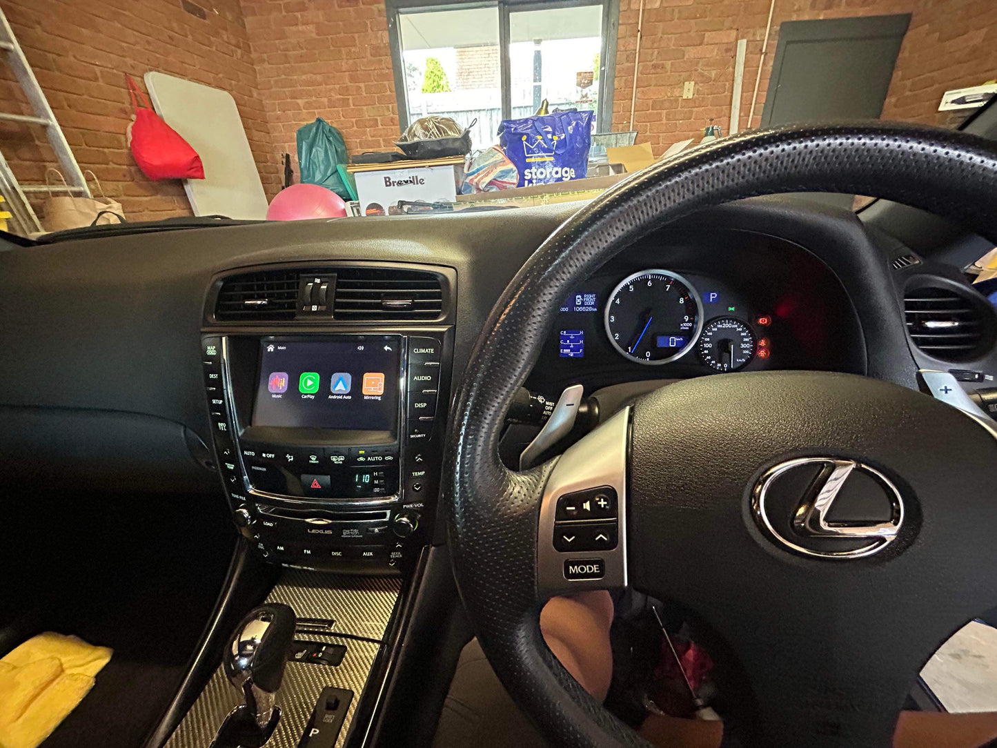 CrownFocus 2006-2008 Lexus IS/ISF/JDM ISF OEM Wireless Apple CarPlay & Android Auto Integration Kits - CrownFocus