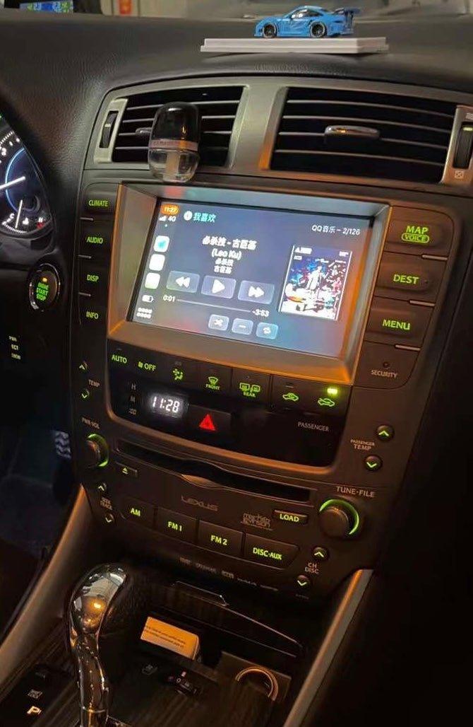 CrownFocus 2006-2012 Lexus IS/ISF Factory Wireless Apple CarPlay & Android Auto Integration Kits - CrownFocus