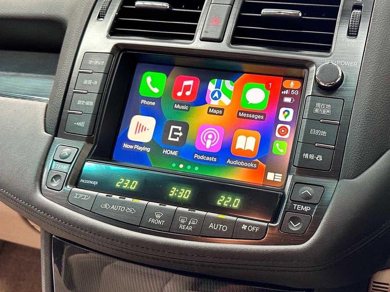 CrownFocus 2008-2012 Toyota Crown Athlete GRS204 Wireless Apple CarPlay Integration Kits - CrownFocus