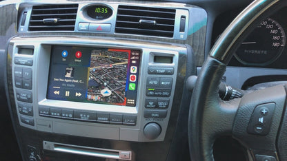 CrownFocus 2006-2007 Toyota Crown Majesta UZS186s2 kits inalámbricos de integración de Apple CarPlay