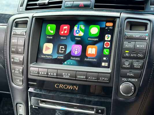 CrownFocus 2005-2007 Toyota Crown GRS184 wireless Apple CarPlay Integration Kits - CrownFocus